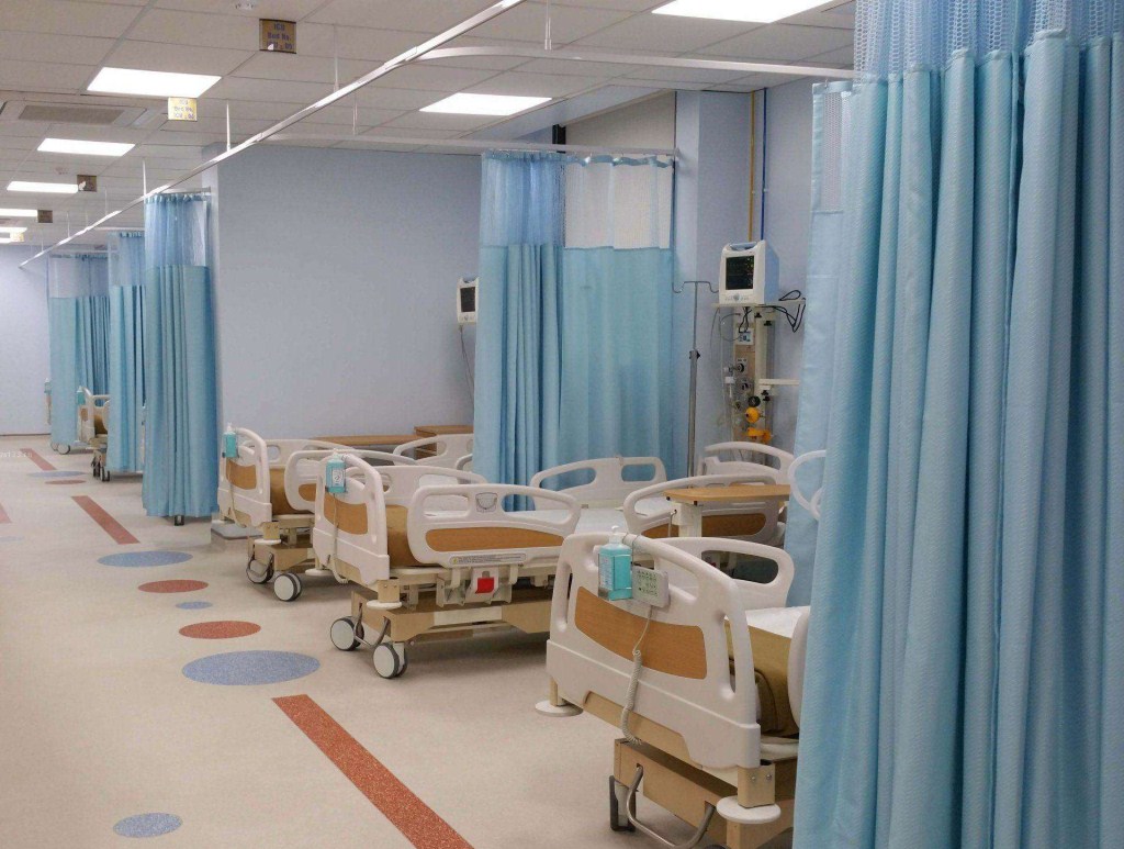 吉林做工作服吉大二院隔斷簾項目案例展示